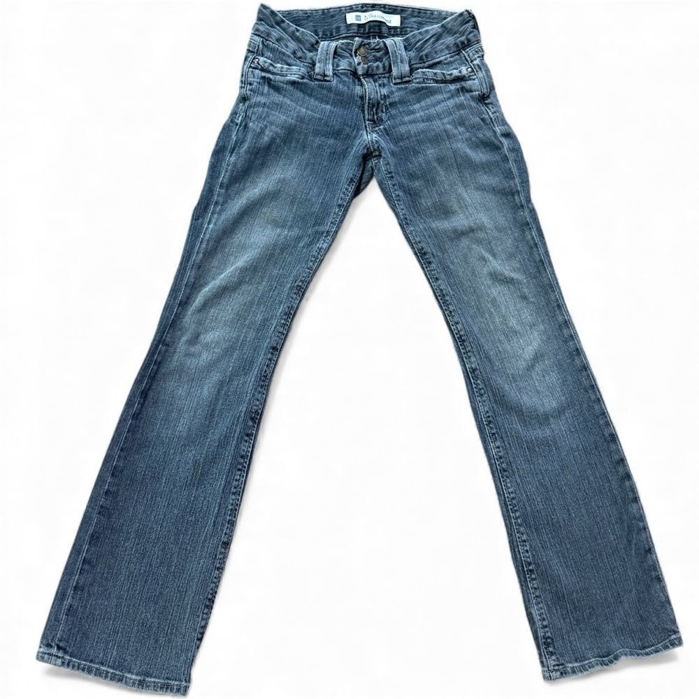 Vintage Gap Curvy Ultra Lowrise Women's Jeans Blue Size 0 Regular